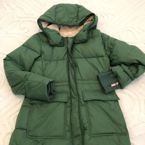 EUC J Crew Puffer Parka